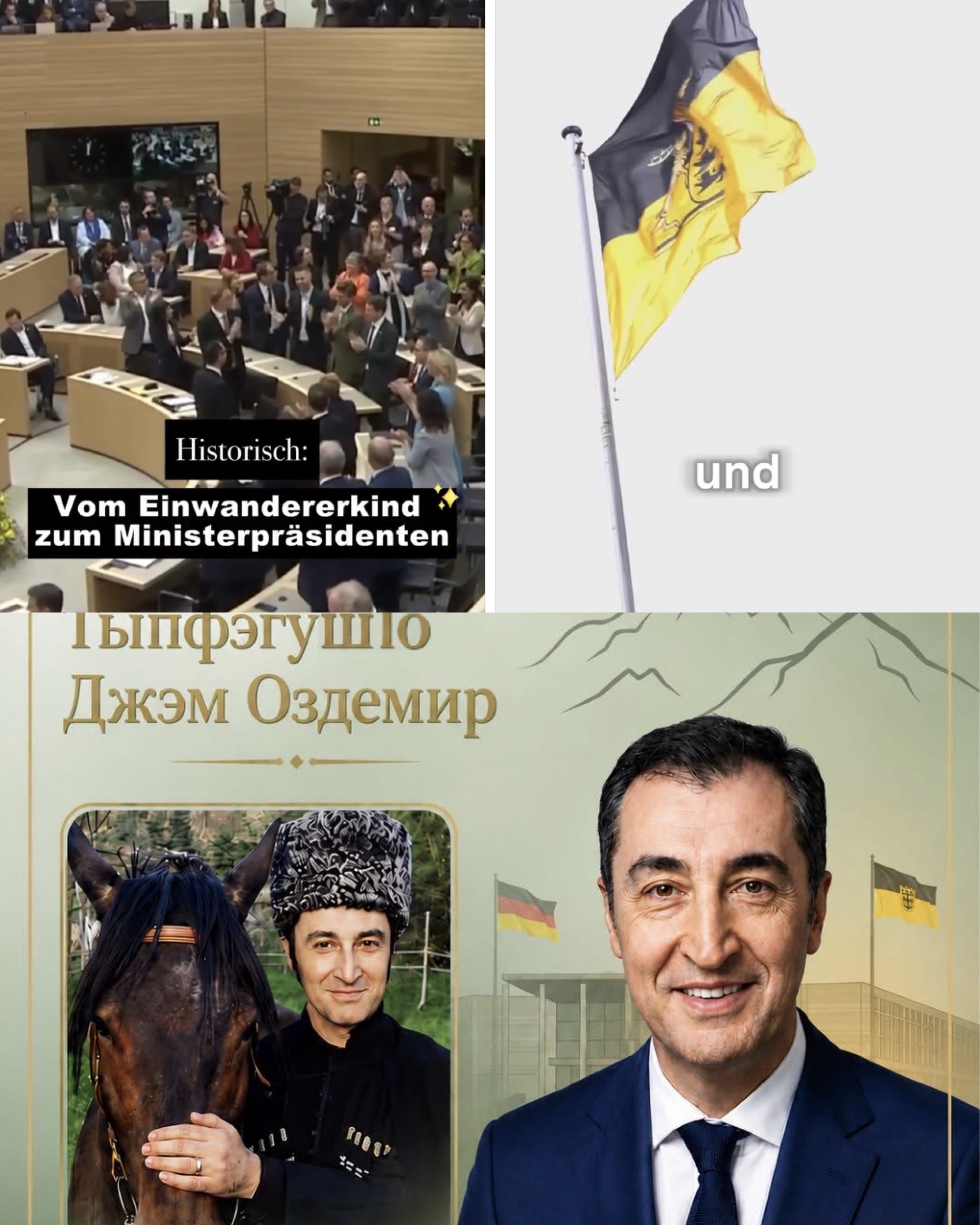 Çerkesya Hareketi: Cem Özdemir’i Tebrik Ediyor, Başarılar Diliyoruz