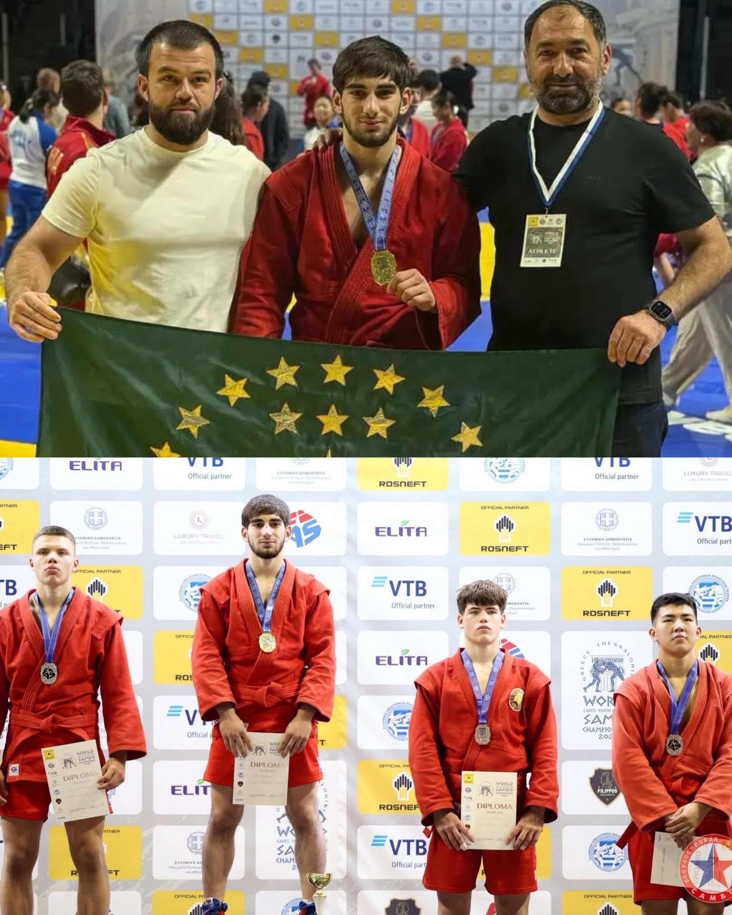 Asker Tsiku, Sambo Dünya Şampiyonu Oldu!