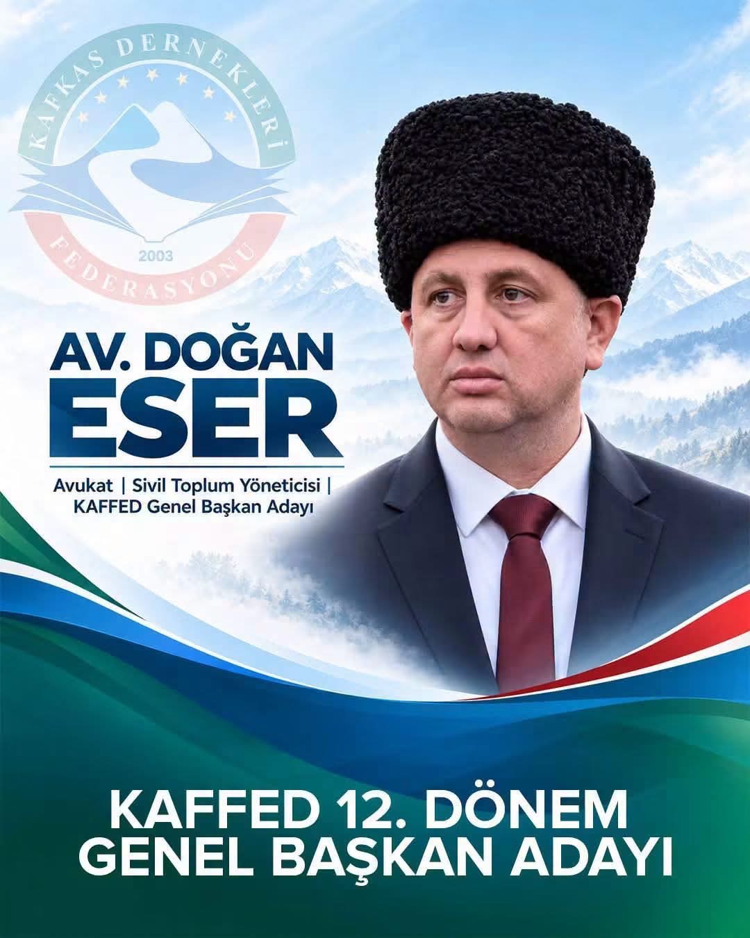 KAFFED 12. Dönem Genel Başkan Adayı AV. Doğan Eser’i Tanıyalım