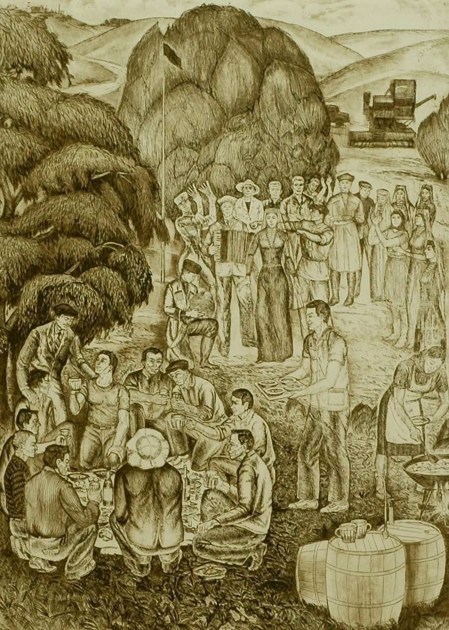 Aslan Kuanov’un “Hasat Bayramı” Adlı Eseri