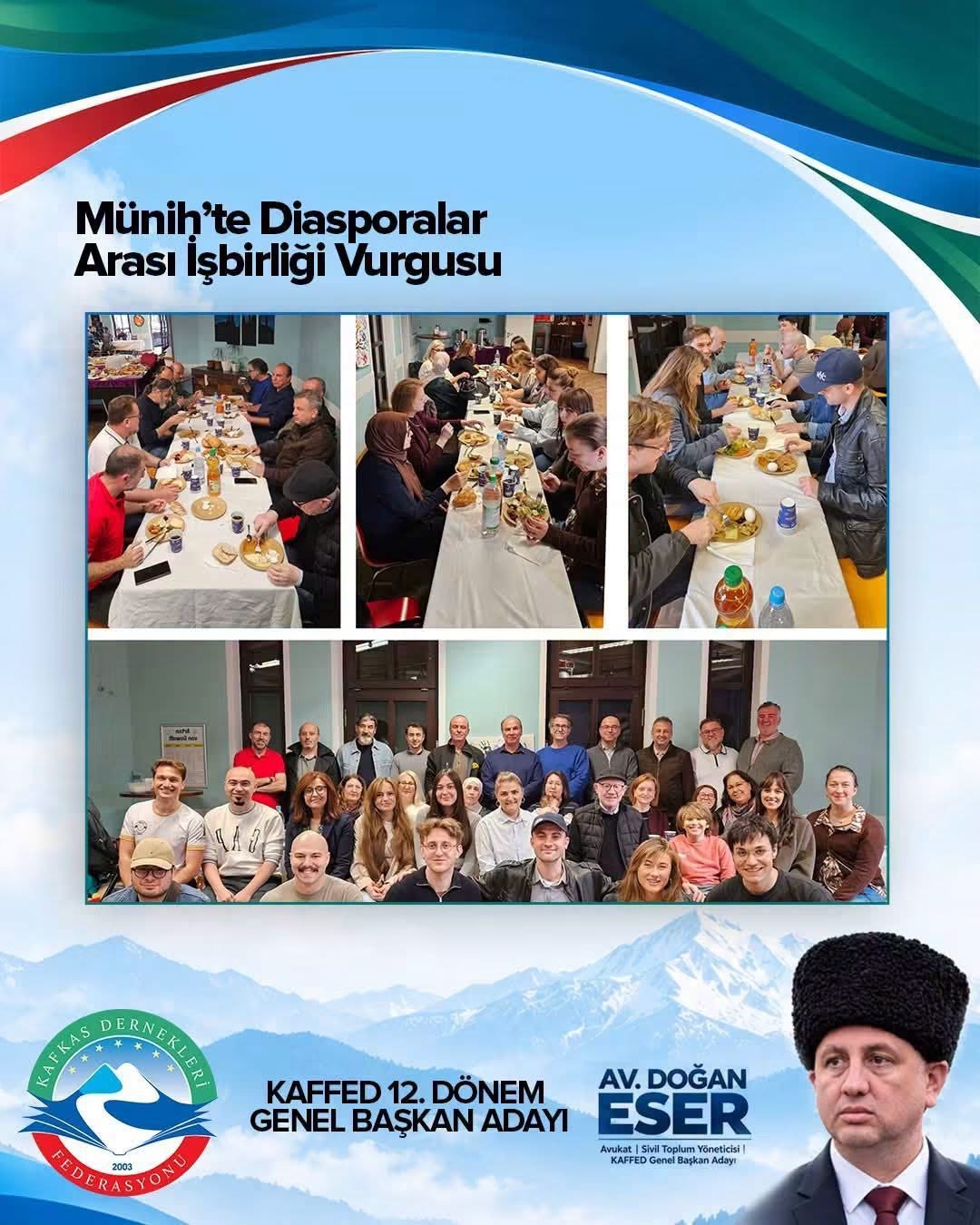Münih’te Diasporalar Arası İşbirliği Vurgusu